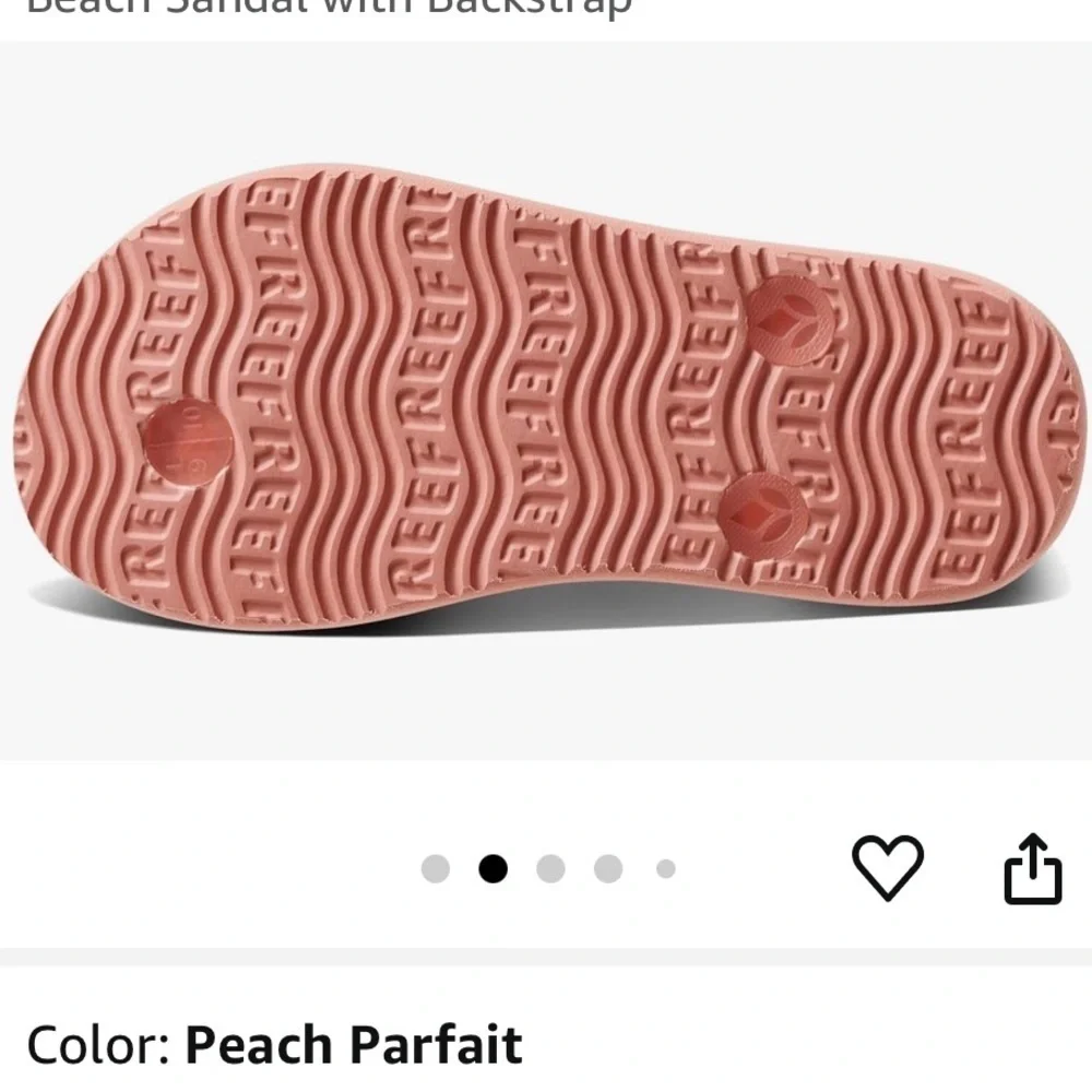 NWT REEF Toddler/Little Kid Charming Flip Flop, Super Lightweight with Backstrap
